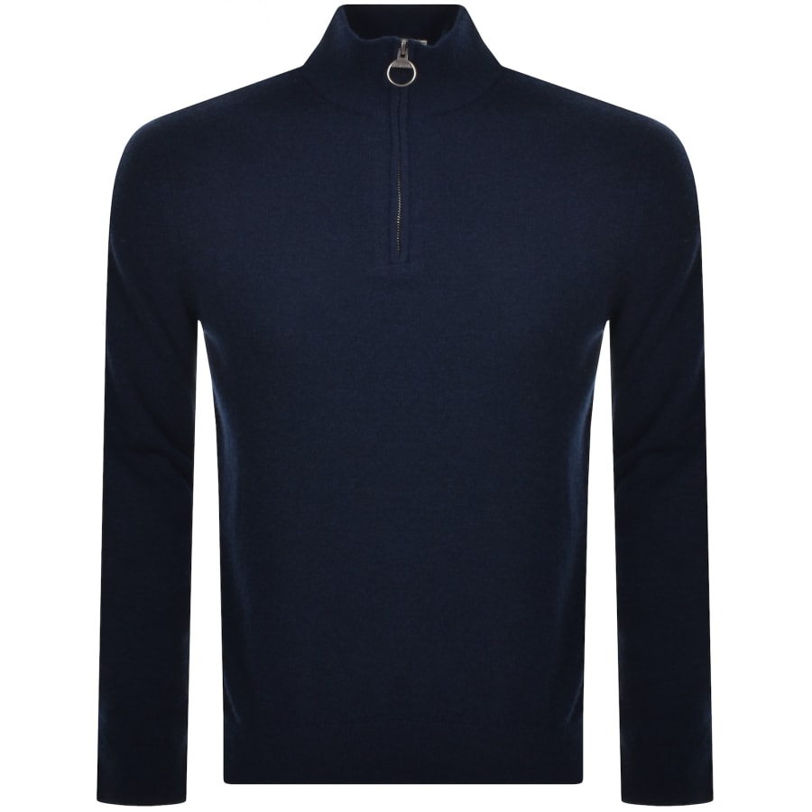 Barbour navy jumper online